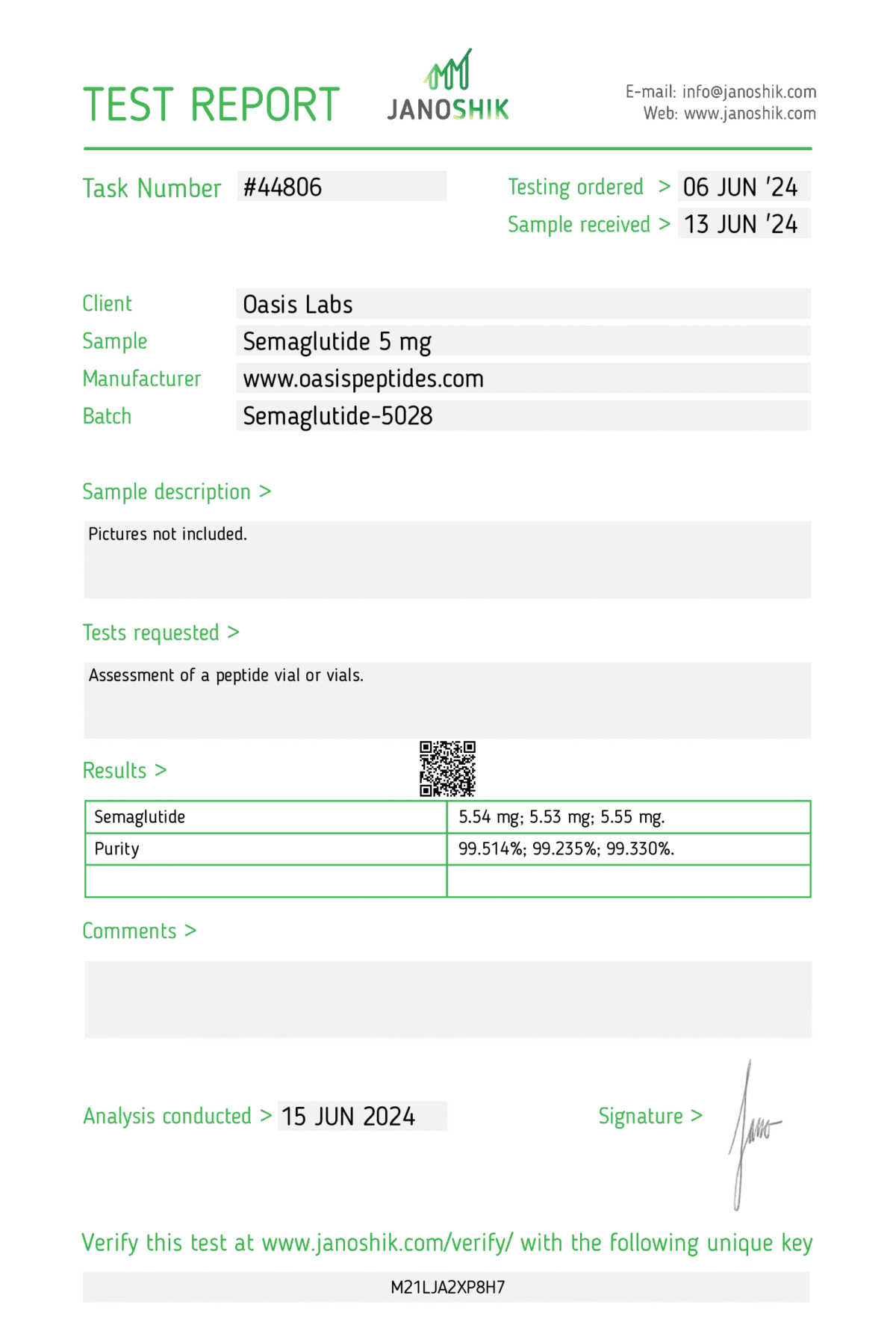 GLP(S) 5mg (Sema) - Image 2