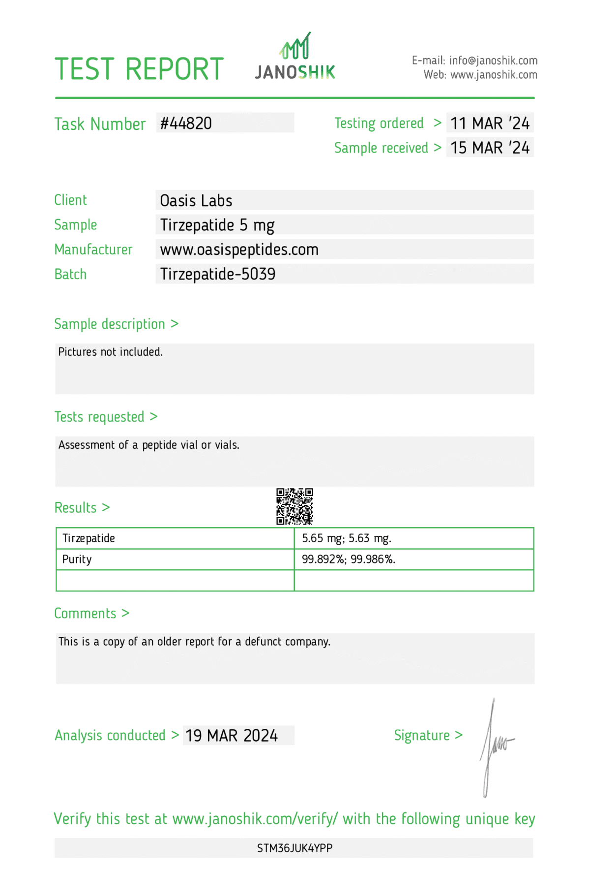 GLP2(T) 5mg (Tirz) - Image 2