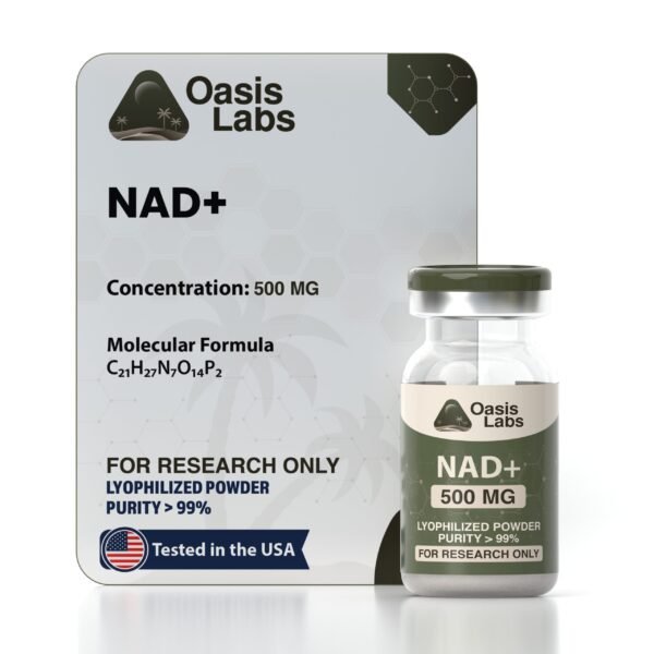 NAD+ 500mg - 10ml Vial