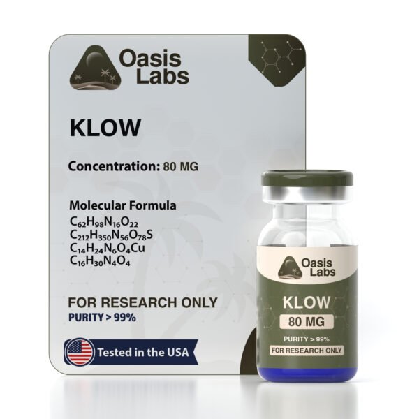 KLOW 80mg GHK-CU/BPC-157/TB-500/KPV 50/10/10/10mg Blend