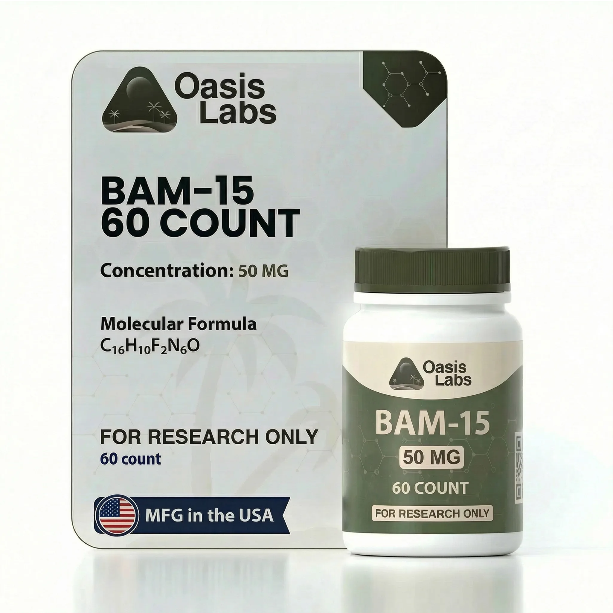 BAM-15 50mg Capsules (60ct)